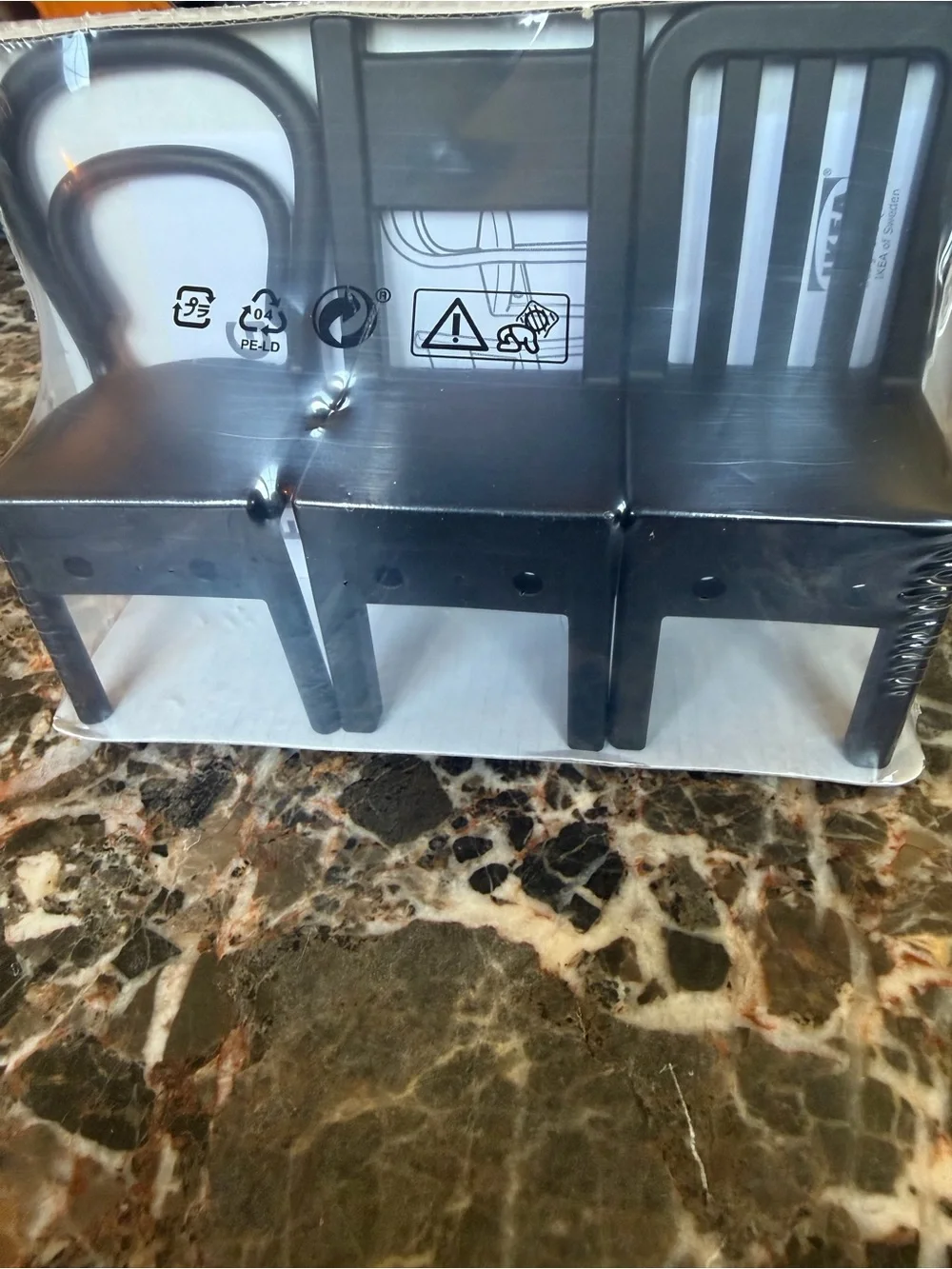 IKEA 3 CHAIR HOOKS